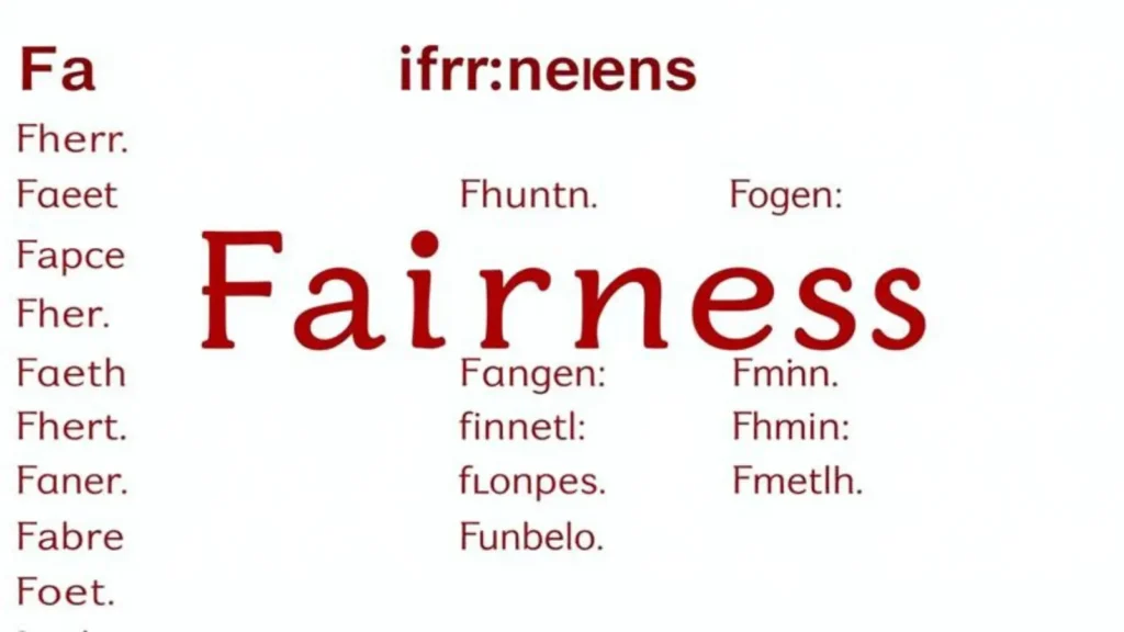 antonyms for fairness