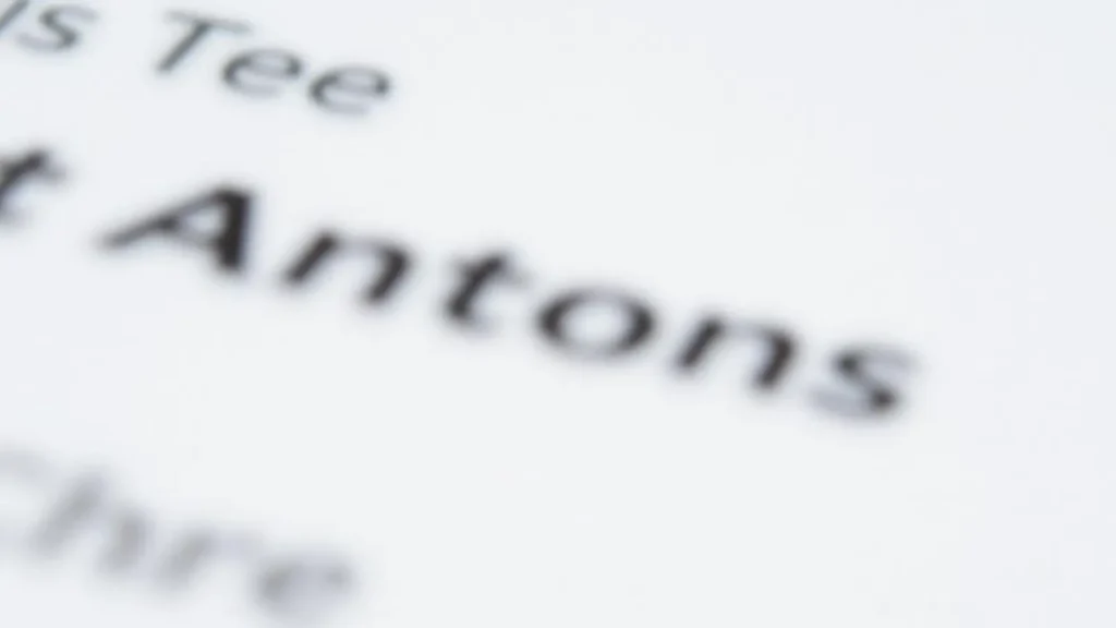 blurred antonyms
