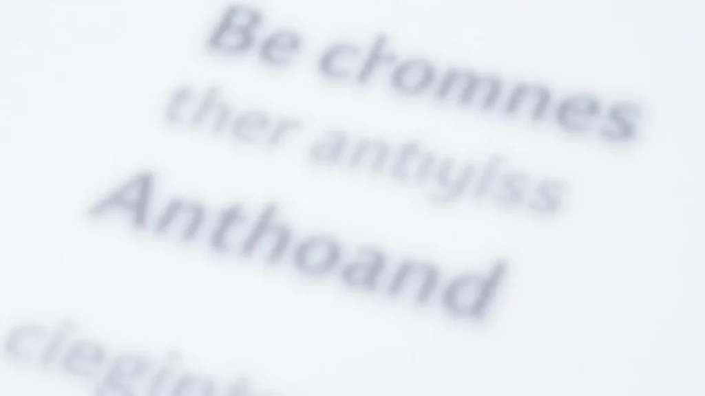blurred antonyms