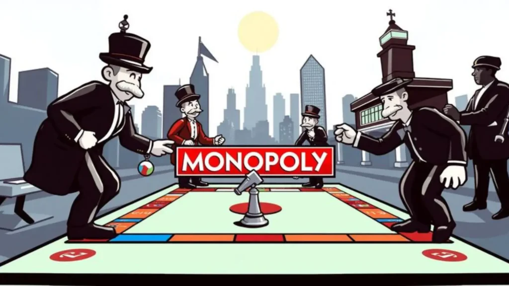 antonyms of monopoly