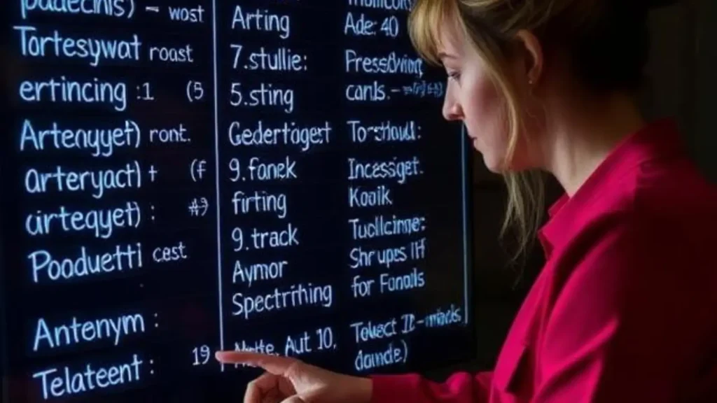 processing antonyms