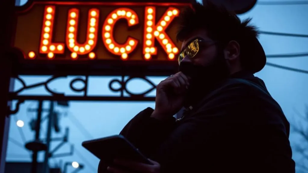 antonym luck