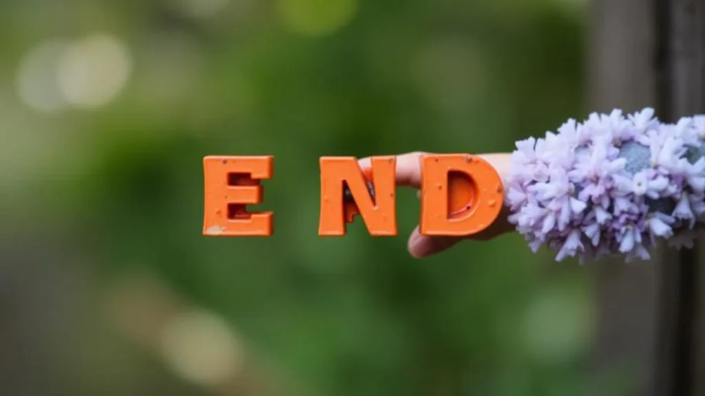 antonyms for end