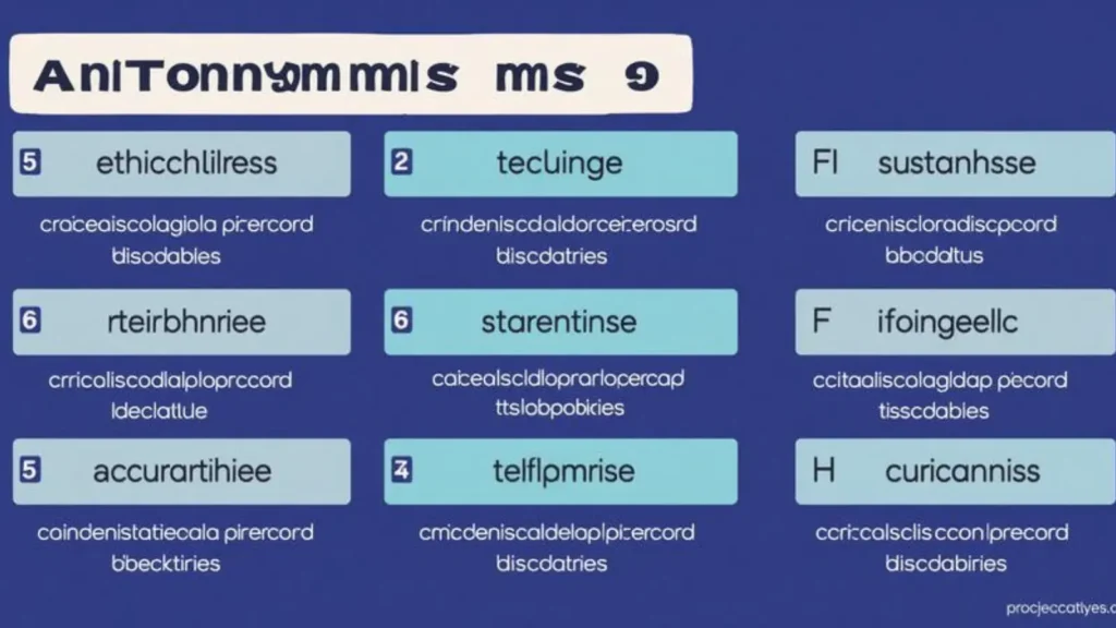 antonyms of discourse