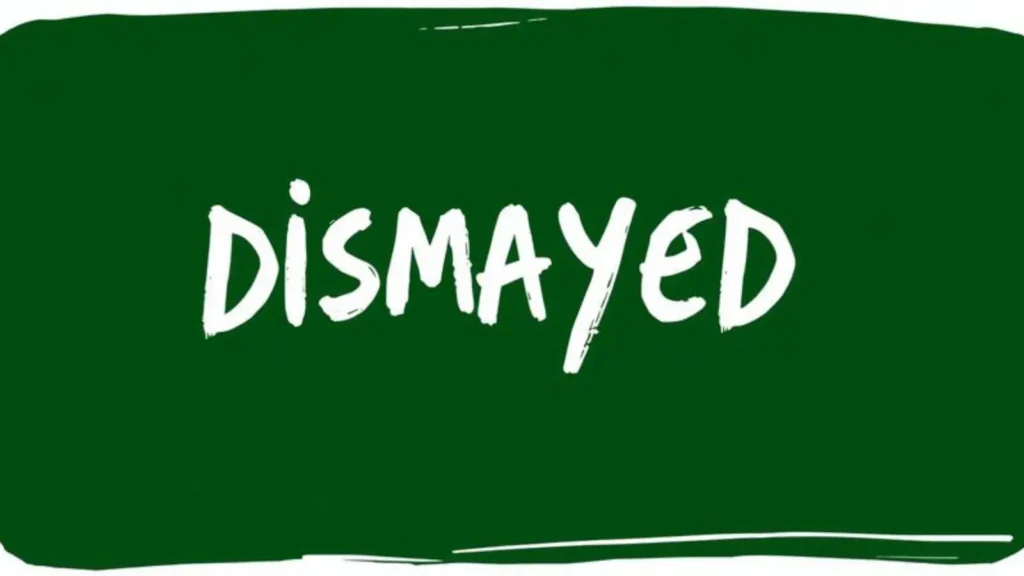 antonyms of dismayed