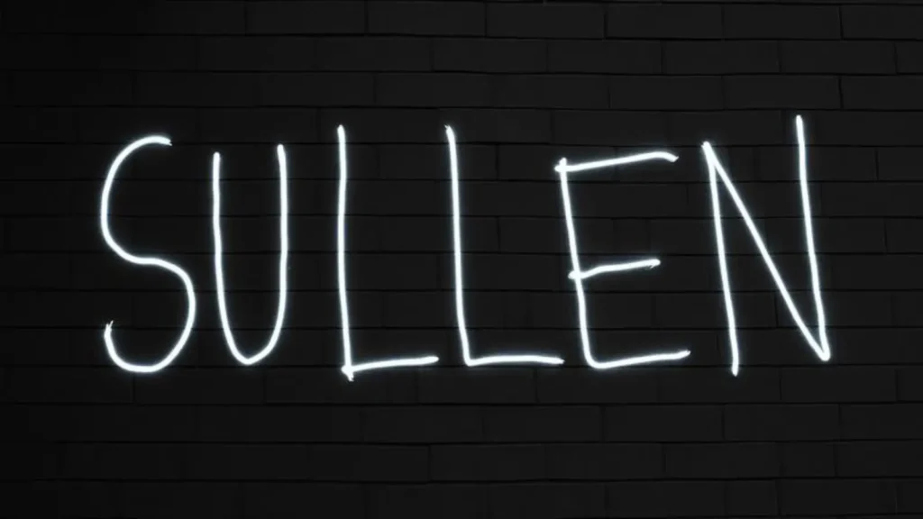 sullen antonym